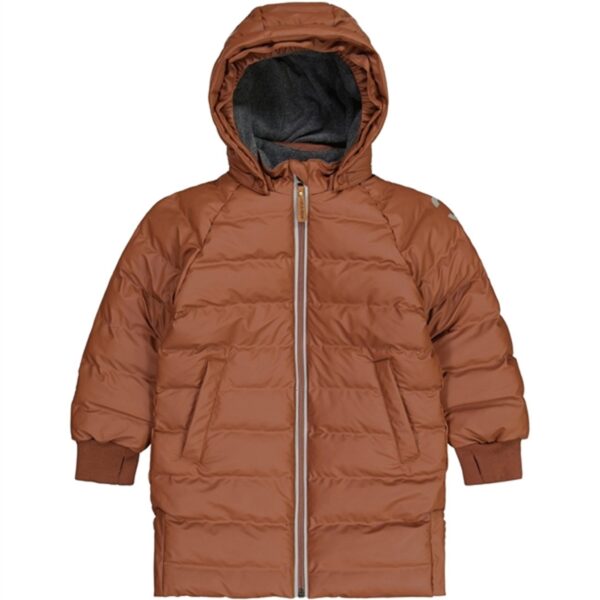 Mikk-Line Puff Lang Jakke Mink - Str. 104