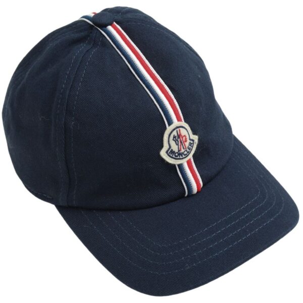 Moncler Baseball Kasket Navy - Str. S/50-52