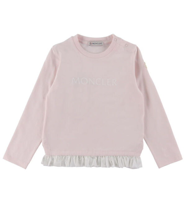 Moncler Bluse - Rosa m. Flæse