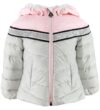 Moncler Dunjakke - Marik - Grå/Rosa