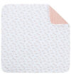 Müsli Tæppe - Quiltet - 90x90 - Sense - Balsam Cream/Balsam Rose