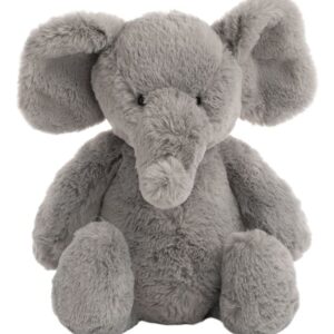 NatureZoo Bamse - 30 cm - Elefant - Mørkegrå