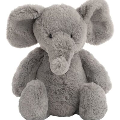 NatureZoo Bamse - 30 cm - Elefant - Mørkegrå