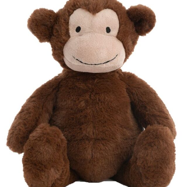 NatureZoo Bamse - 45 cm - Abe - Mørkebrun