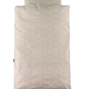 Nørgaard Madsens Sengetøj - Baby - Beige m. Blomster