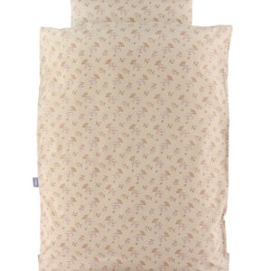 Nørgaard Madsens Sengetøj - Voksen - Beige m. Blomster