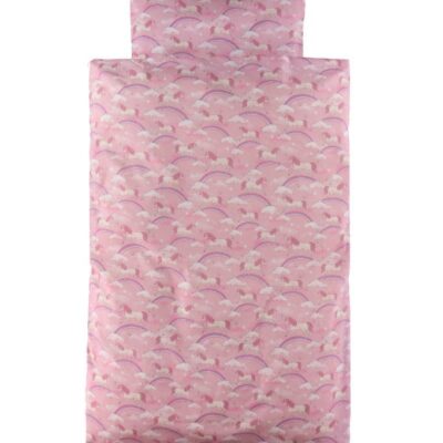 Nørgaard Madsens Sengetøj - Voksen - Pink m. Enhjørning