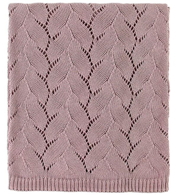 Nørgaard Madsens Tæppe - Strik - 75x100 - Rosa