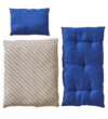 OYOY Dukkesengetøj m. Madras - Stribet - Blue