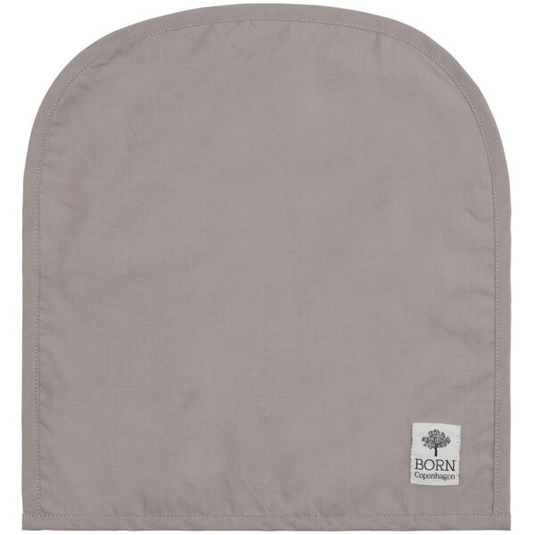 Organic D. brown headpice til babynest (One size)