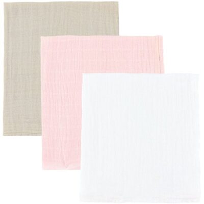 Pippi Stofbleer - 3-pak - 65x65 cm - Veiled Rose