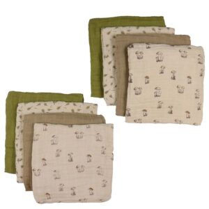 Pippi Stofbleer - Organic - 8-Pak - 65x65 cm - Sheer Bliss