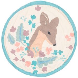 Play&Go Legetøjstæppe - Soft - Ø120 - Deer