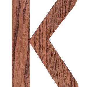 Sebra Træbogstaver - K