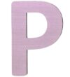 Sebra Træbogstaver - P - Pastel Pige