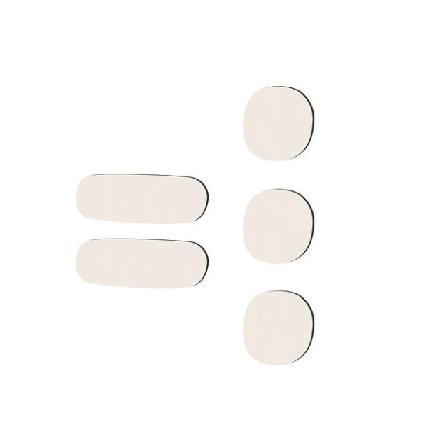 Sebra Træbogstaver - Tegn - Birchbark Beige