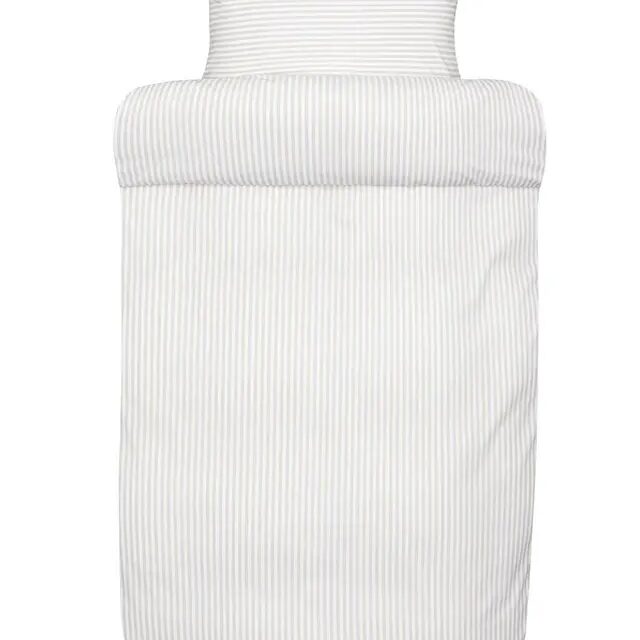 Sengetøj til dobbeltdyne - 100% ekstra fin bomuld 200x220 cm sengesæt Høie Tor beige