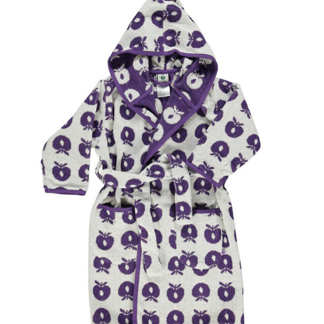 Småfolk Badekåbe - Purple Heart