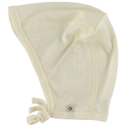 Smallstuff Babyhjelm - Uld - Off White