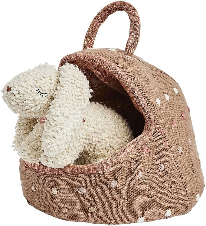 Smallstuff Bamse Med Hule - Strik - Mix
