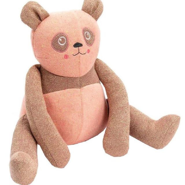 Smallstuff Barnevognspude - 40 cm - Panda - Powder