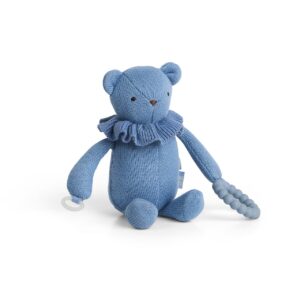 Smallstuff - Little aktivitets bamse, for dummy and teether, blå - (40006-36)