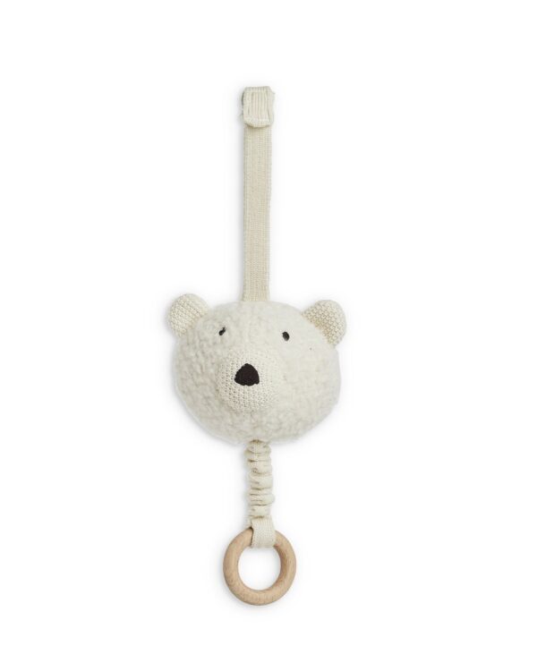 Smallstuff - Musik uro, uld bouclé, off white (40011-40)