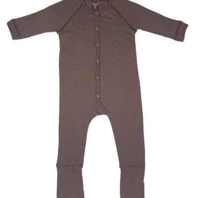 Smallstuff Natdragt - Uld - Rose Brown