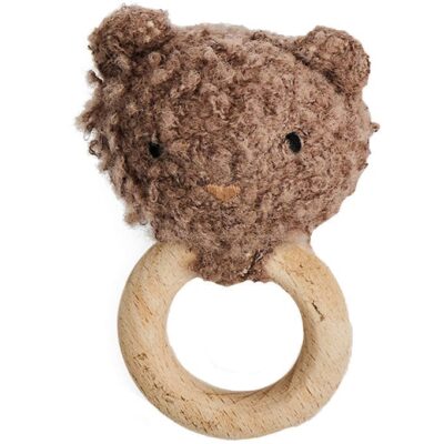 Smallstuff Rangle - Bear - Uld - Rose Brown