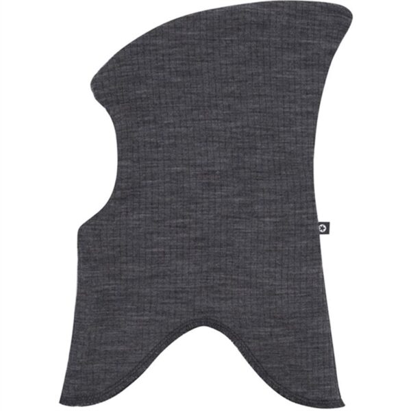 Smallstuff Uld Drop Needle Elefanthue 2-lags Dark Grey - Str. 56-62