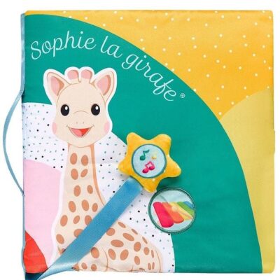 Sophie la Girafe Stofbog - 30x30 cm - Multifarvet