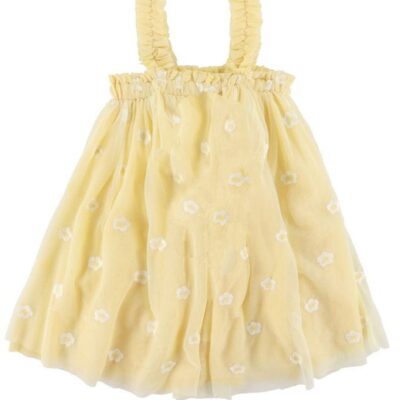 Stella McCartney Kids Tylkjole - Gul m. Blomster