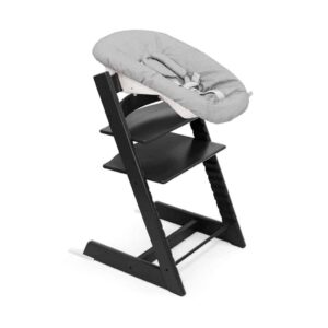 Stokke Tripp Trapp BØG + Newborn Set - Sort - Grey