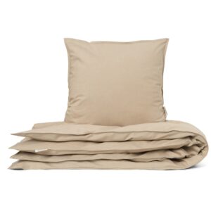 Studio Feder Sengetøj Sand Beige - Str. Baby (70x100 cm)