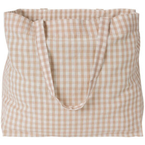 Studio Feder Shopper - Totebag - 45x40 cm - Gingham Blush