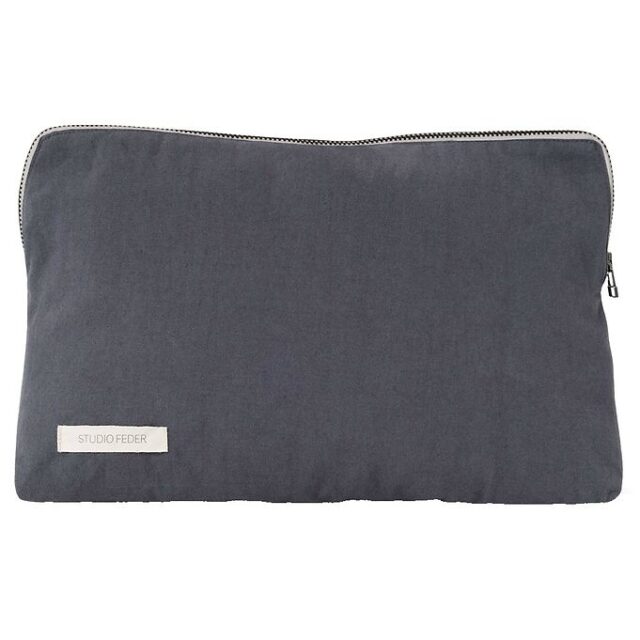 Studio Feder Toilettaske - Celia - 30x20x10 - Steel Grey