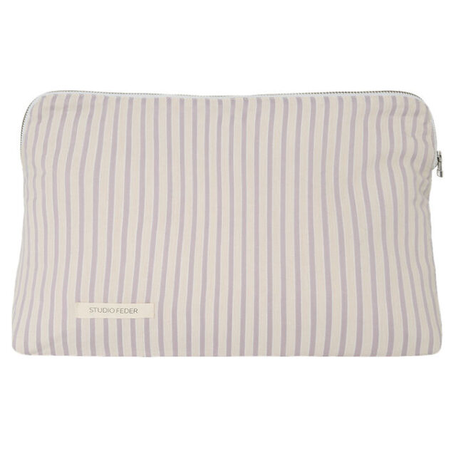 Studio Feder Toilettaske - Celia - Cotton - Boudoir Stripe