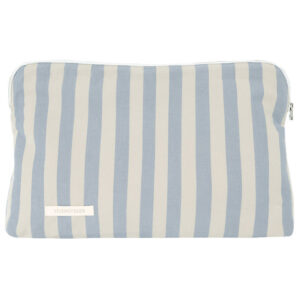 Studio Feder Toilettaske - Celia - Cotton - Pale Blue Stripe