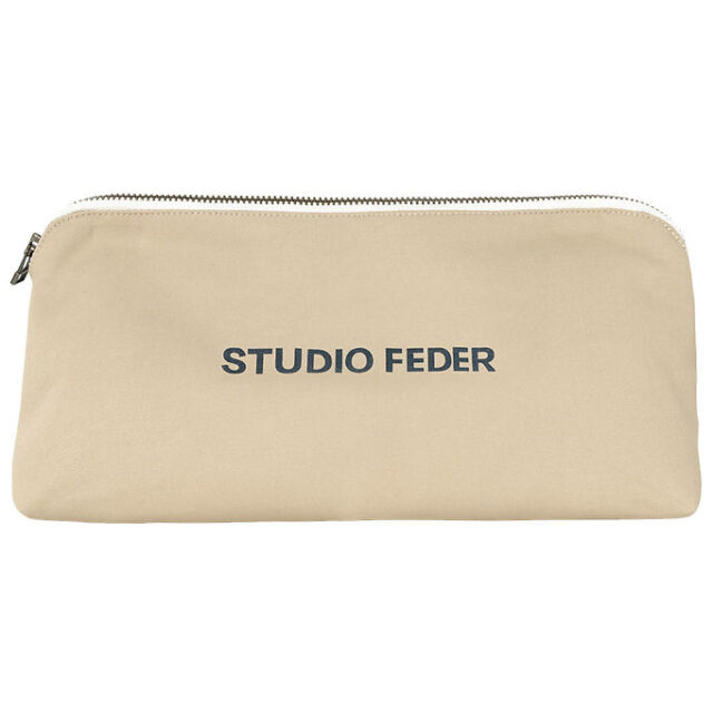 Studio Feder Toilettaske - Celia Mini - Canvas - Sand Beige