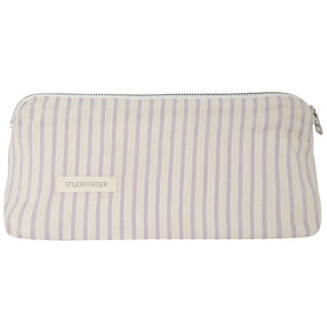Studio Feder Toilettaske - Celia Mini - Cotton - Boudoir Stripe