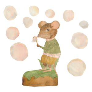 That's Mine - Wallsticker Bobby the Bubble whisperer - Multi