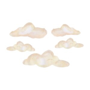 That's Mine - Wallsticker Clouds 5-pak - Multi