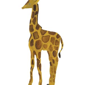 That's Mine - Wallsticker Giraffe Baby - Multi