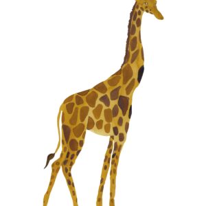 That's Mine - Wallsticker Giraffe - Multi