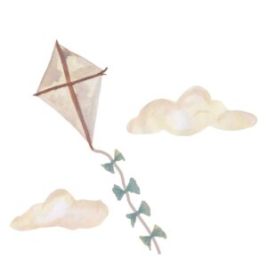 That's Mine - Wallsticker Kite Small - Beige