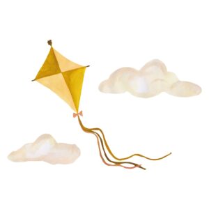 That's Mine - Wallsticker Kite Small - Multi