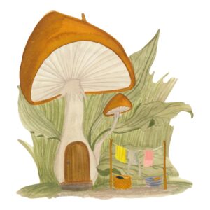 That's Mine - Wallsticker Mush room - Multi