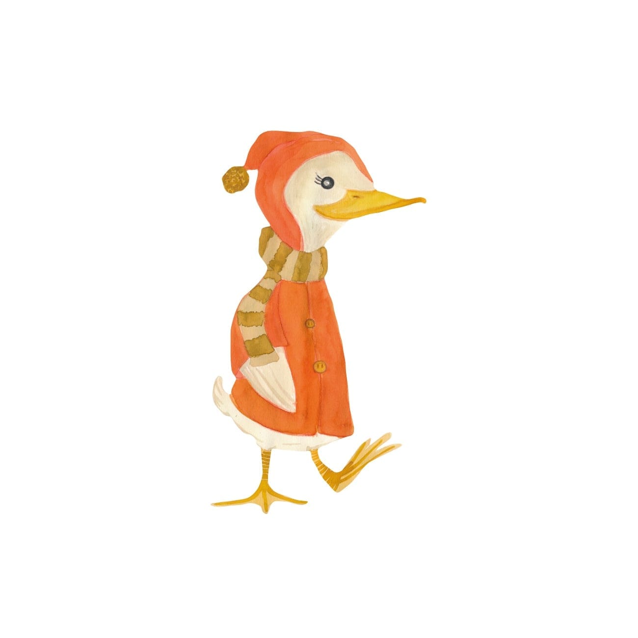 That's Mine - Wallsticker Petra the duck - Multi