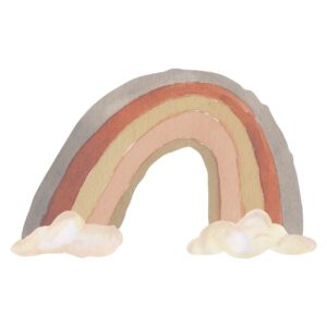 That's Mine - Wallsticker Rainbow Small - Grey tones