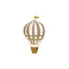 That's Mine - Wallsticker Retro air balloon small brown - Brown